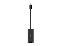 Belkin CONNECT - Nätverksadapter - USB-C - 10M/100M/1G/2.5 Gigabit Ethernet - svart INC012BTBK