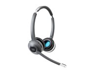 Cisco 562 Wireless Dual - Headset - på örat - DECT 6.0 - trådlös - med Multibase Station - för Cisco DX70, DX80; IP Phone 68XX; Webex Board 55, Board 70, Board 85, Room 55, Room 70 CP-HS-WL-562-M-EU=