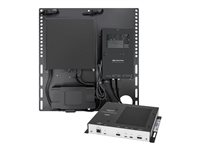 Crestron Flex UC-ENGINE-BRKT-T-UPGRD-BRKTX - Med Microsoft Teams Rooms - uppgraderingslösning (HDMI över CAT5 till USB 3.0 omvandlare, mini-dator, sändare) - svart UC-ENGINE-BRKT-T-UPGRD-BRKTX