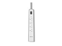 Belkin - Överspänningsskydd - utgångskontakter: 4 BSV401AF2M