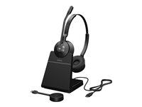 Jabra Engage 55 Stereo - Headset - på örat - DECT - trådlös - Certifierad för Microsoft-teams 9559-475-111