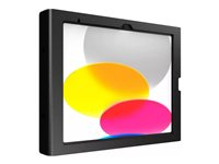 Compulocks iPad 10th-11th (A16) Gen Swell Enclosure Wall Mount Black - Hölje - för surfplatta - svart - skärmstorlek: 10.9" - väggmonterbar - för Apple 10.9-inch iPad Wi-Fi, Wi-Fi + Cellular 209SWLB