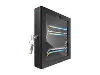 Compulocks iPad Pro M4 11" (2024), Apex Enclosure Tablet Printer Kiosk - Ställ - kioskstil - för skrivare/surfplatta - låsbar - höggradig aluminium - svart - skärmstorlek: 11" - monteringsgränssnitt: 100 x 100 mm - bänk, fristående - för Apple 11-inch iPad Pro M4 Wi-Fi, M4 Wi-Fi + Cellular PK0111PAPX4B