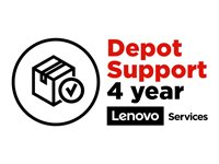 Lenovo Depot/Customer Carry-In Upgrade - Utökat serviceavtal - material och tillverkning (för system med 1 års depå eller inkörningsgaranti) - 4 år (från ursprungligt inköpsdatum av utrustningen) - för ThinkCentre M60q Chromebox; M70q Gen 3; M70t Gen 3; ThinkCentre neo 50; V55t Gen 2-13 5WS0D80991