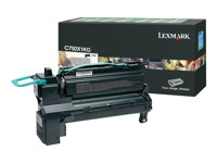 Lexmark - Extra lång livslängd - svart - original - tonerkassett LCCP, LRP - för Lexmark C792, X792 C792X1KG